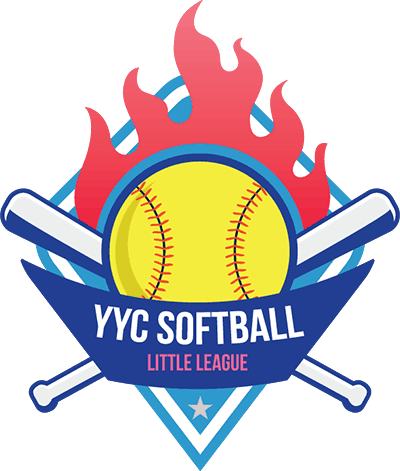 YYC Softball Little League Calgary Logo